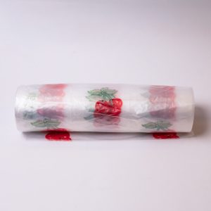 Rollo de Bolsas para Fruta y Verdura con Diseño de Cerezas