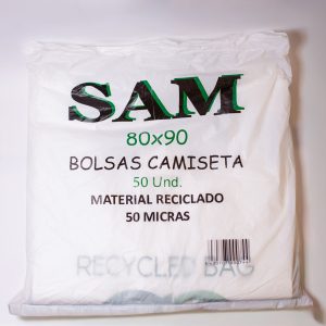 Bolsa Camiseta Reciclada SAM 80x90